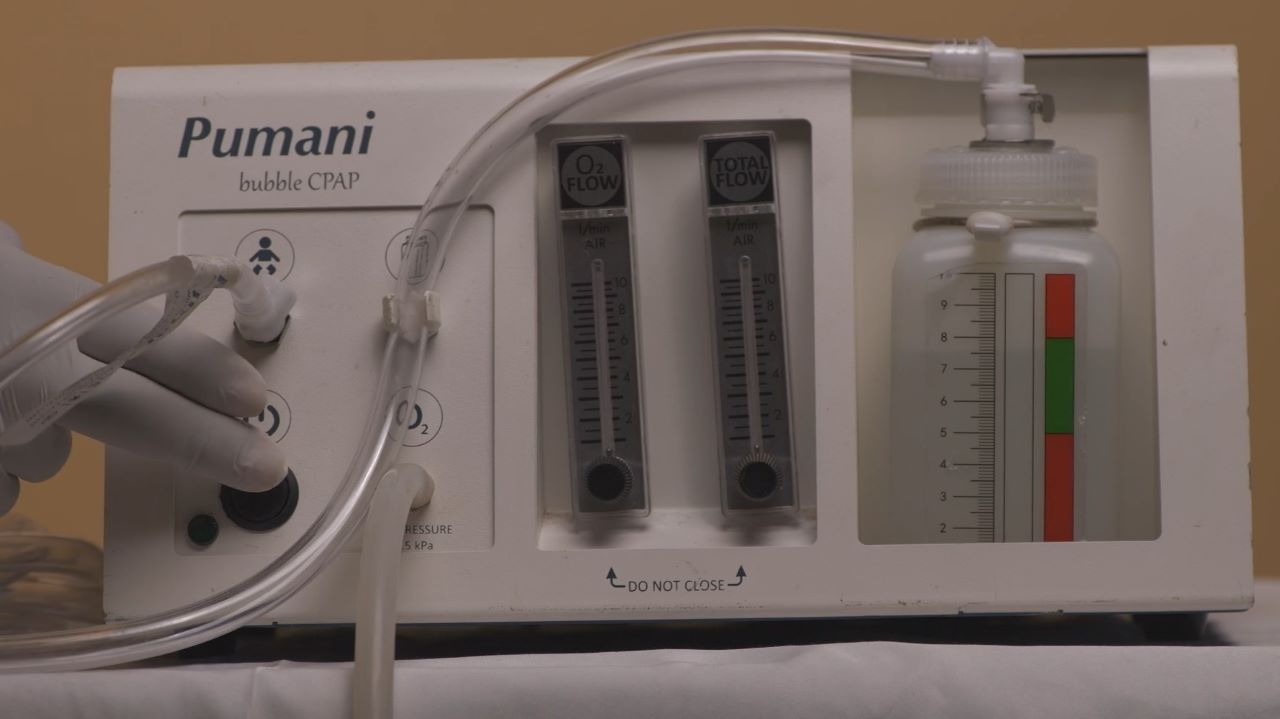 Pumani CPAP - The machine does not turn on